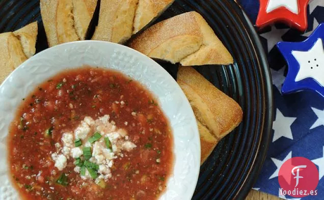 Gazpacho Feta de Sandía