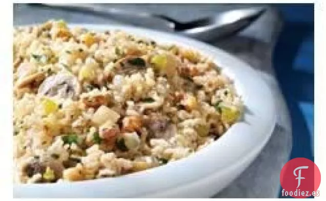 Arroz Integral Rápido y Pilaf de Champiñones