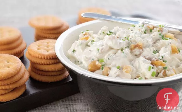 Crema de Queso Azul y Nuez