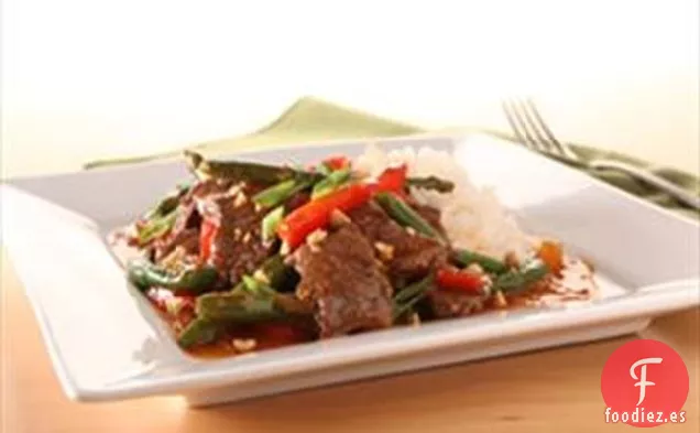 FABRICANTES DE KRAFT Filete de Chile y Judías Verdes al Estilo Asiático