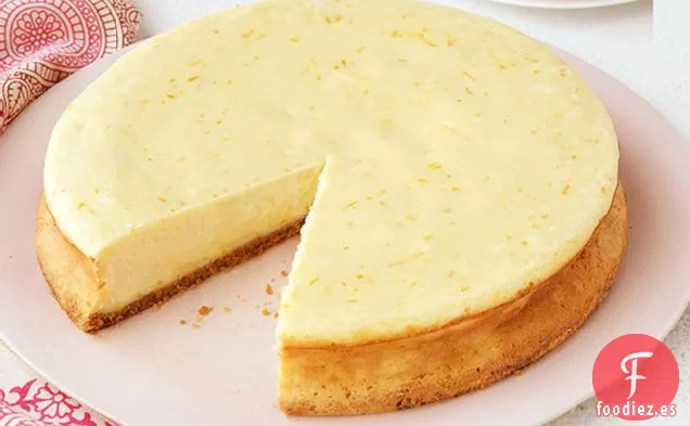 Tarta de Queso Triple Cítrica
