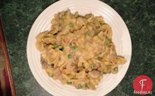Deliciosa Cazuela de Fideos de Cerdo