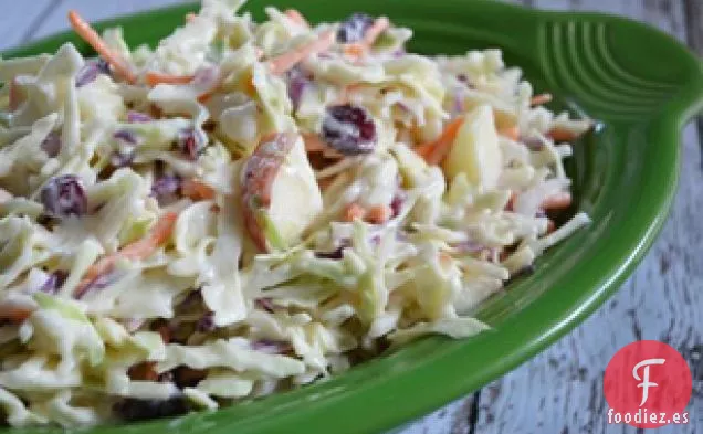 Ensalada Cremosa de Manzana y Arándanos