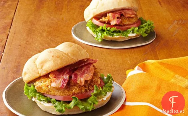 Sándwiches de Pollo Crujientes