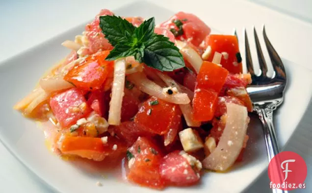 Ensalada de Sandía y Tomate