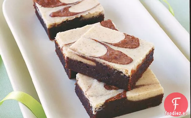 Brownies de Capuchino y Queso Crema