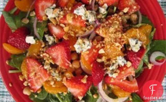Súper Ensalada de Jean con Aderezo Cítrico de Jengibre