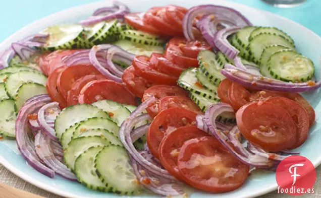 Ensalada de Pepino y Tomate