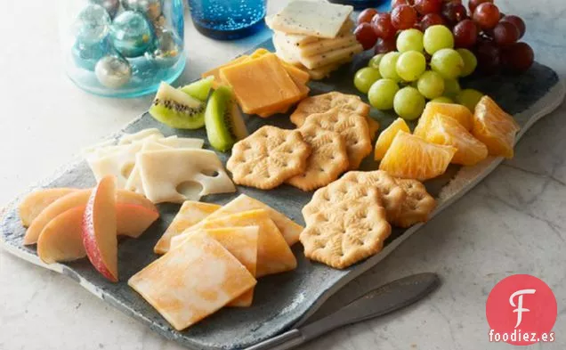 Bandeja de Queso y Frutas