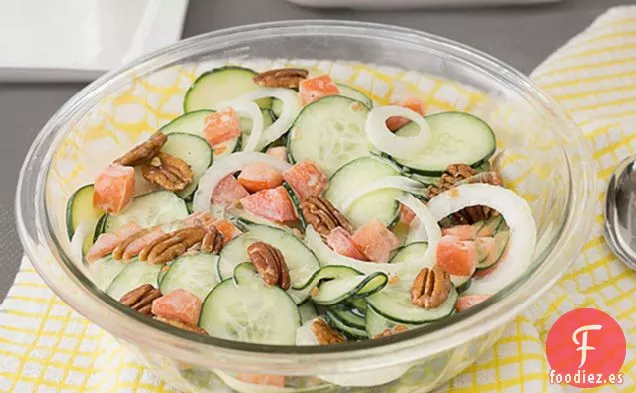 Ensalada Cremosa de Pepino