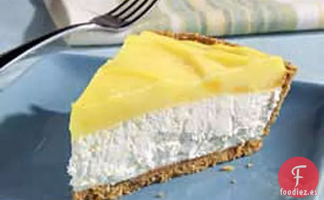 Tarta de Queso con Piña y Limón en Capas