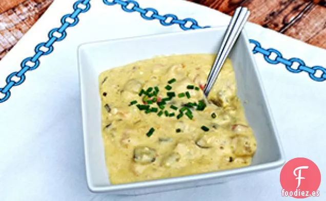 Estofado Cremoso de Pollo y Patatas de Cocción Lenta