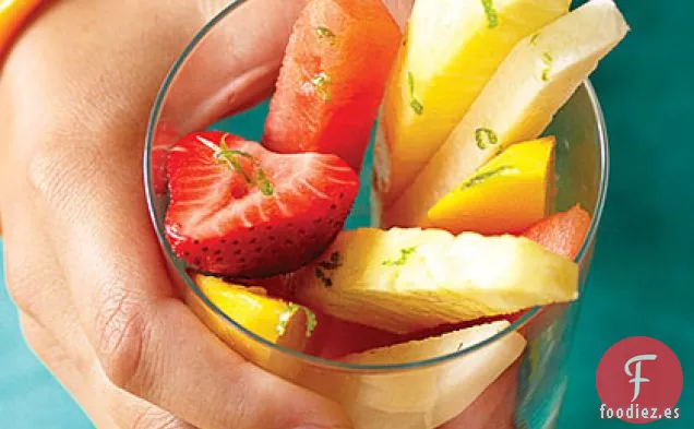 Cóctel de Frutas con Aderezo de Margarita