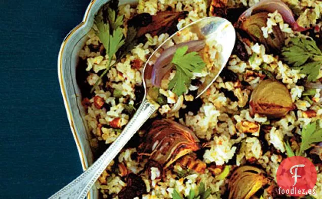 Arándano-Pecana Pilau