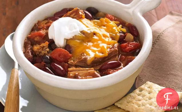 Chile de Cerdo Desmenuzado