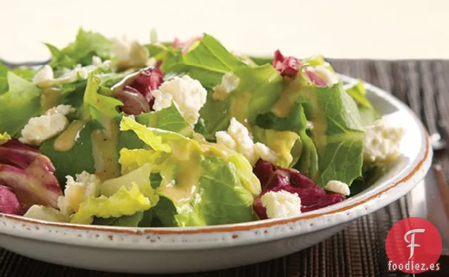 Verduras Mixtas con Vinagreta Mediterránea