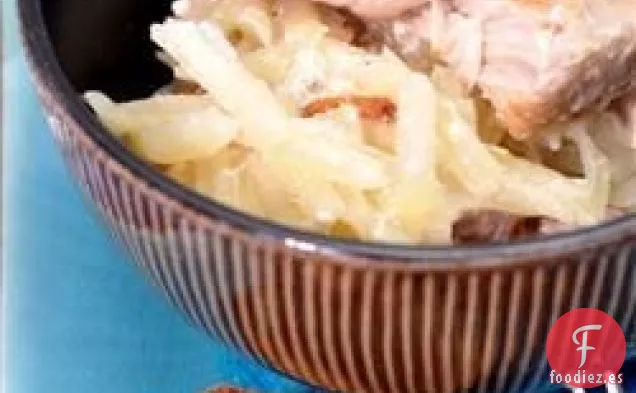 Patatas Frituras y Chuletas de Cerdo