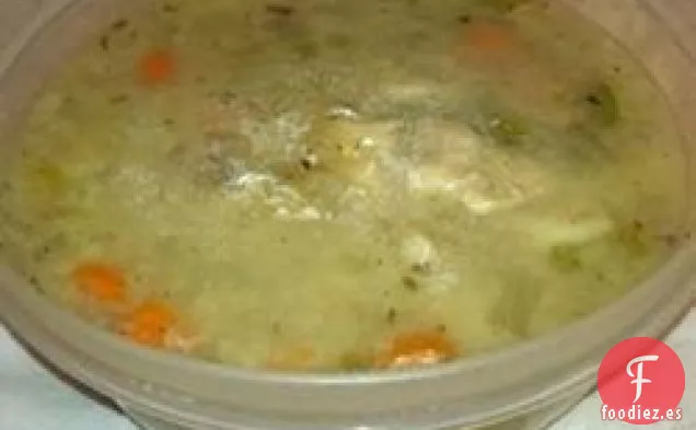 Pollo fácil y Albóndigas con Verduras