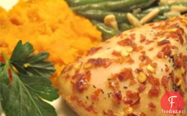 Pollo Con Miel Y Dijon Con Una Patada