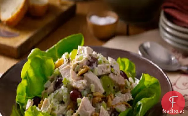 Ensalada de Pavo con Uvas y Nueces