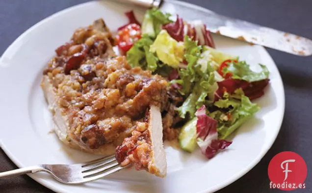 Relleno de Chuleta de Cerdo Picante Hornear