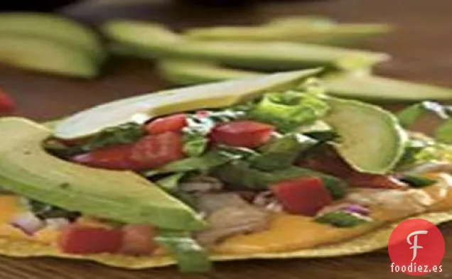 Tostadas de Queso de Pollo