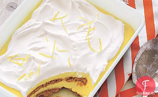 Pastel de Hielo con Limón y Graham