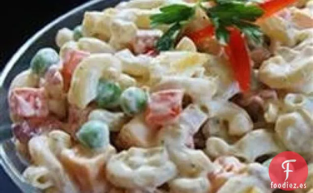 Ensalada de Macarrones Ranch con Tocino