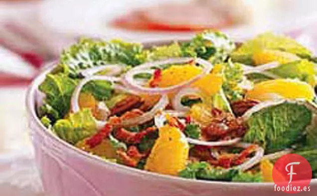 Ensalada de Nueces Pecanas Tostadas y Cítricos