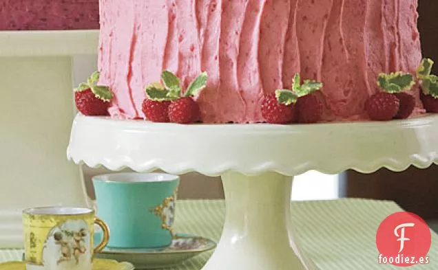 Glaseado de Crema de Mantequilla de Frambuesa