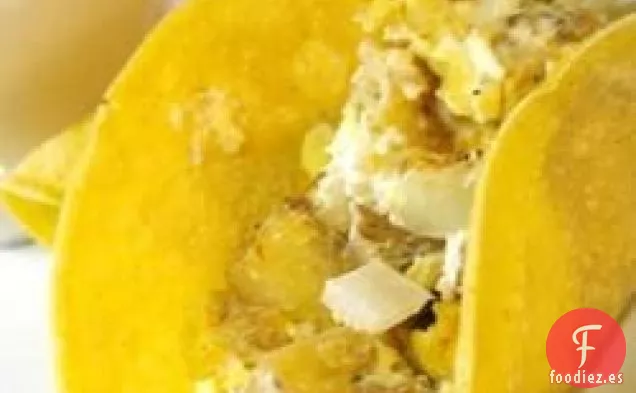 Burritos de Desayuno con Salsa Verde