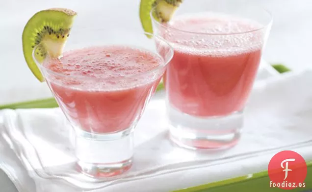 Helado de Fresa, Kiwi y tini