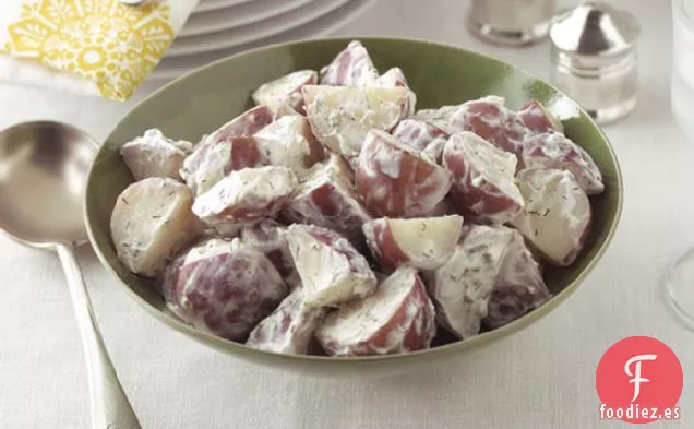 Patatas Nuevas en Salsa Cremosa de Eneldo