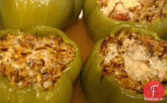 Pimientos Rellenos Vegetarianos Saludables Irresistibles
