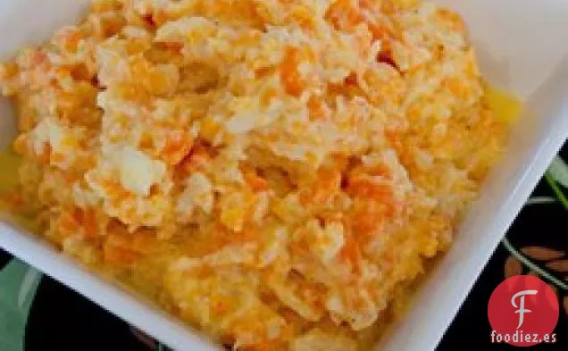 Puré de Coliflor y Zanahorias