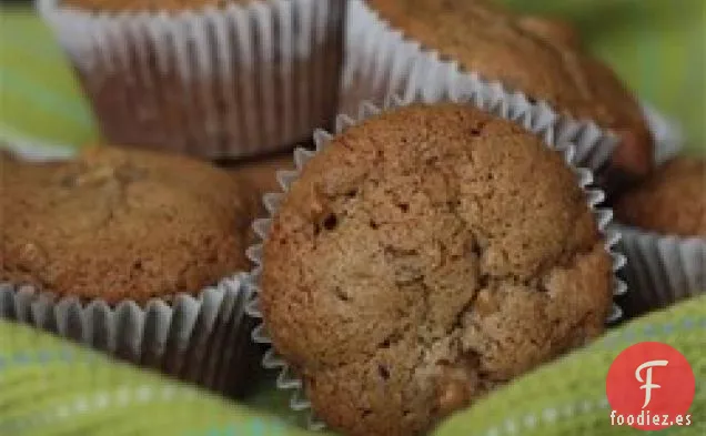 Muffins de Manzana de Arándano para el Desayuno