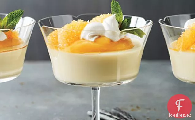Deliciosa Panna Cotta de Naranja