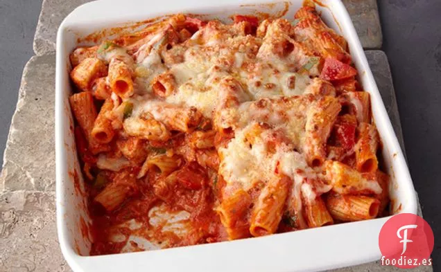 Hornear Pasta con Pollo y Pimienta