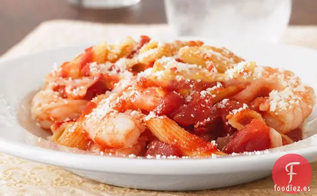 Pasta Pomodoro de Camarones
