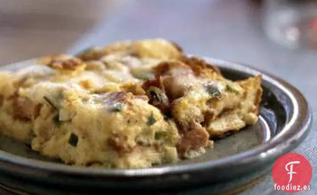 Budín de Jamón y Pan Suizo