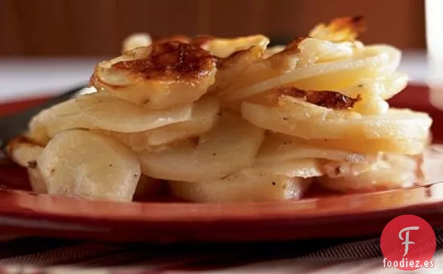 Dauphinois Gratinado (Patatas Festoneadas con Queso)