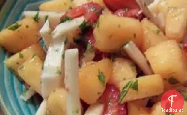Ensalada de Jícama y Melón