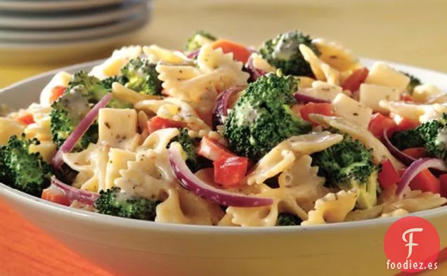 Ensalada de Pasta Cremosa con Condimento Italiano