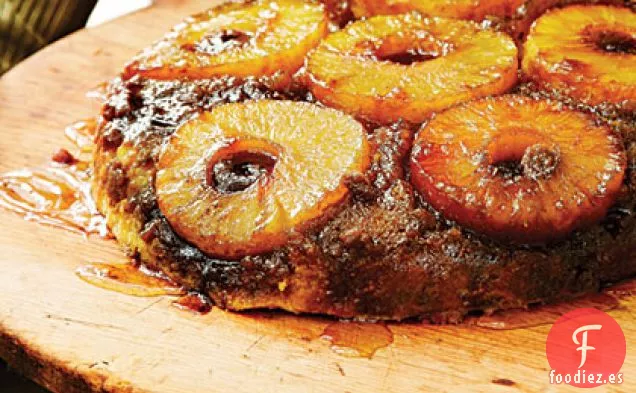 Pastel de Piña Al Revés