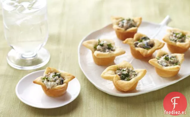 Tartaletas Cremosas de Champiñones