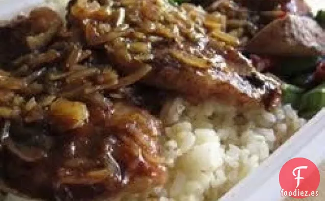 Chuletas de Cerdo Frotadas