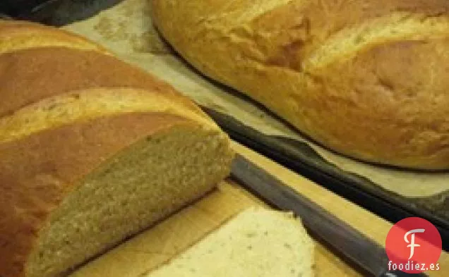 Mantequilla, Miel, Pan de Trigo