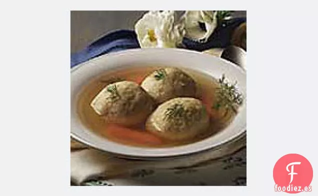 Bolas de Matzo Fáciles y Rápidas