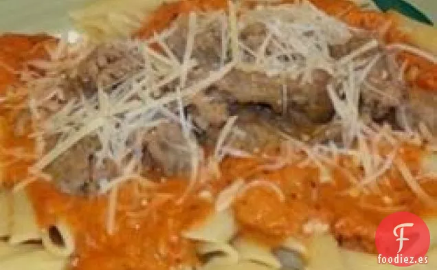 Pasta en Salsa de Vodka