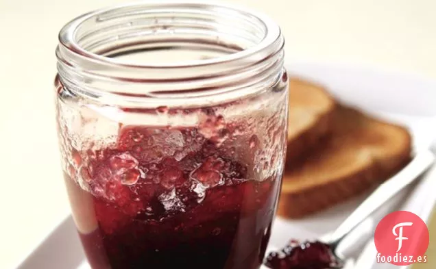 ASEGÚRESE.GELATINA para Menos o Nada de azúcar - Mermelada de Cereza para Congelador